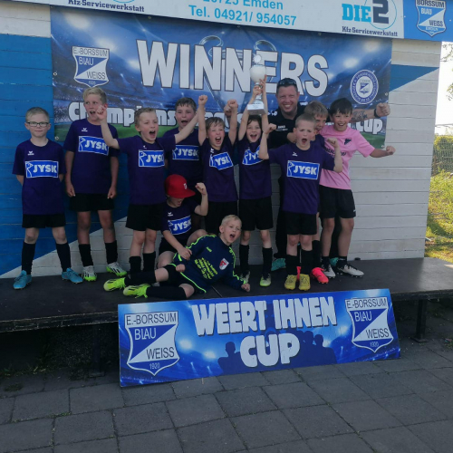 F-Jugend beim Weert-Ihnen-Cup in Borssum